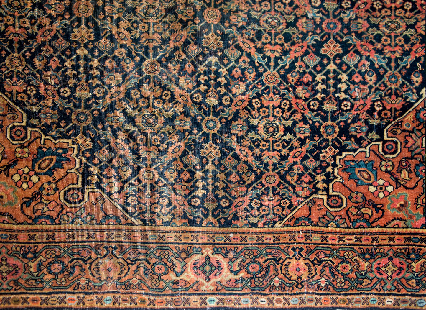 Early 20th Century Persian Sarouk Farahan For Sale