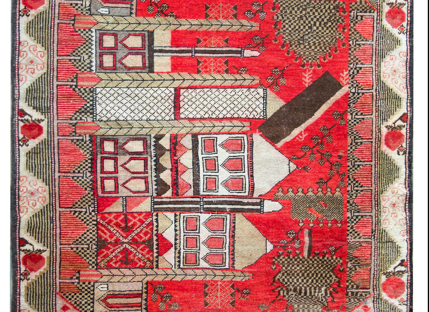 Early 20th Century Central Asian Khotan Rug For Sale