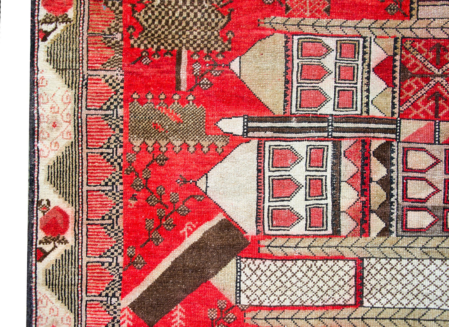 Early 20th Century Central Asian Khotan Rug For Sale