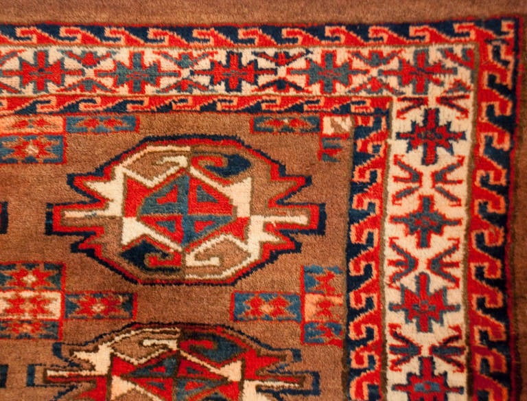 Early 20th Century Yamut Rug For Sale
