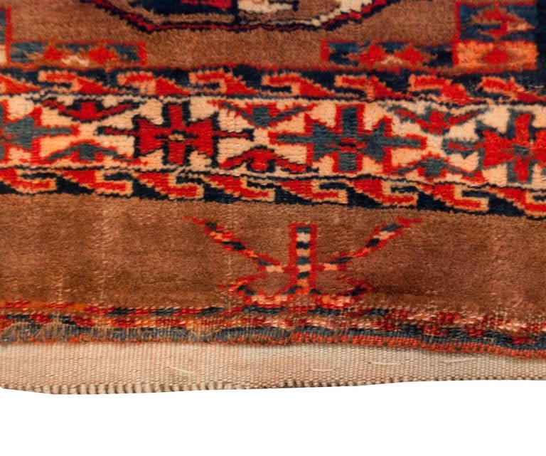 Early 20th Century Yamut Rug For Sale