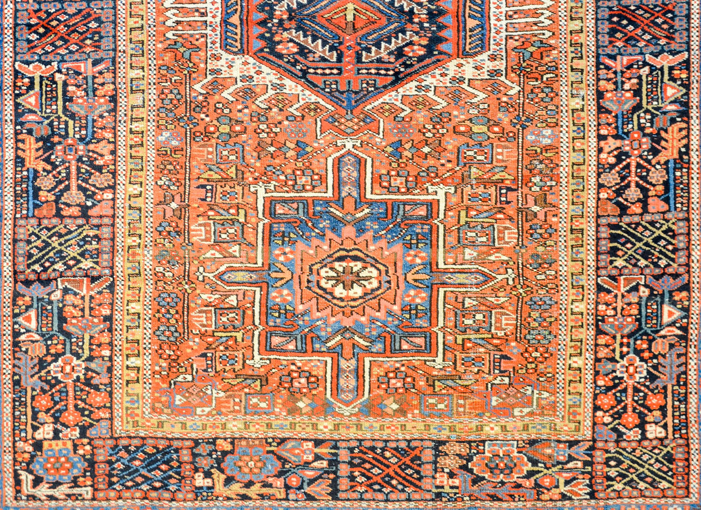 Early 20th Century Heriz Rug For Sale
