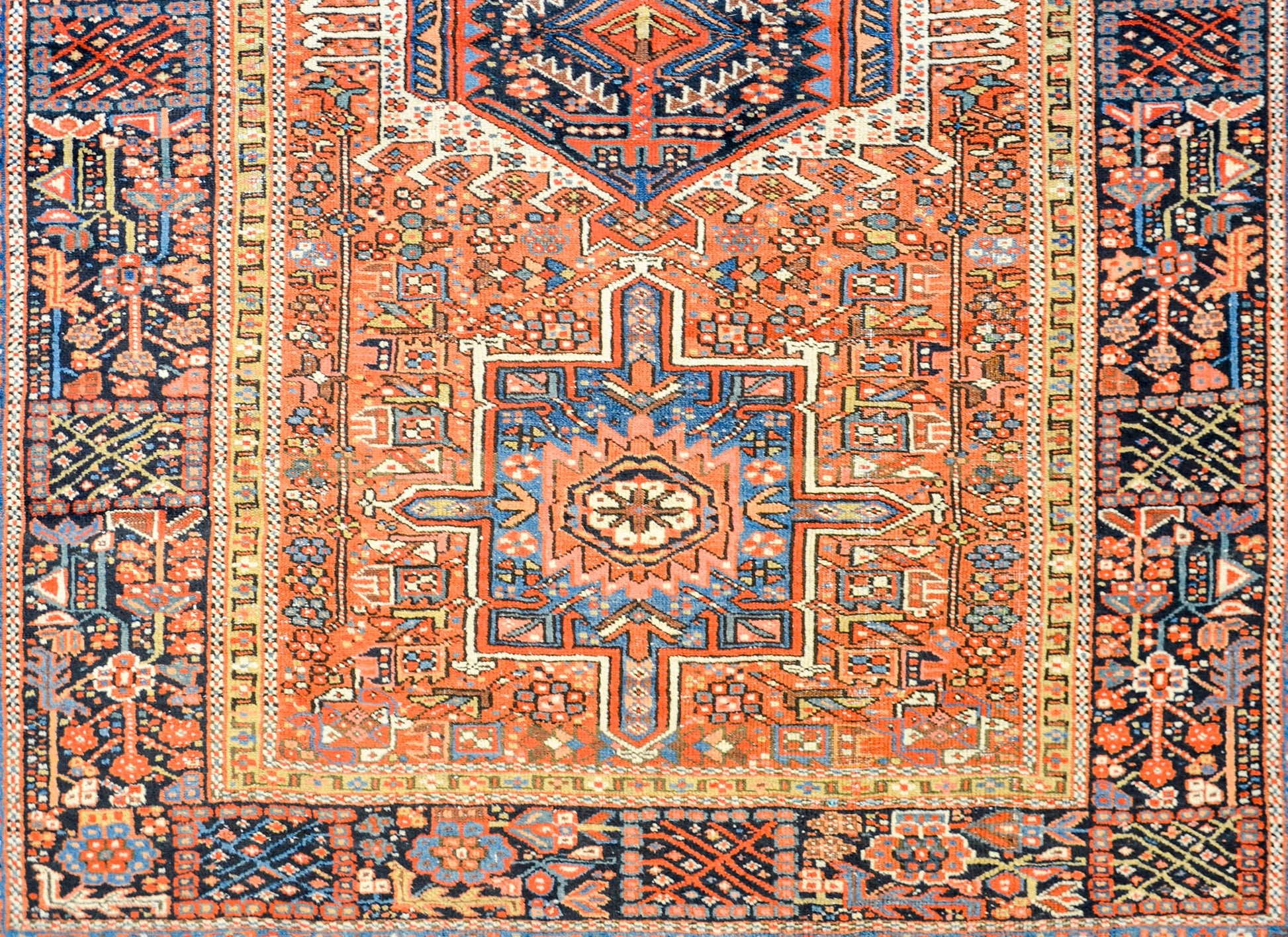 Early 20th Century Heriz Rug For Sale