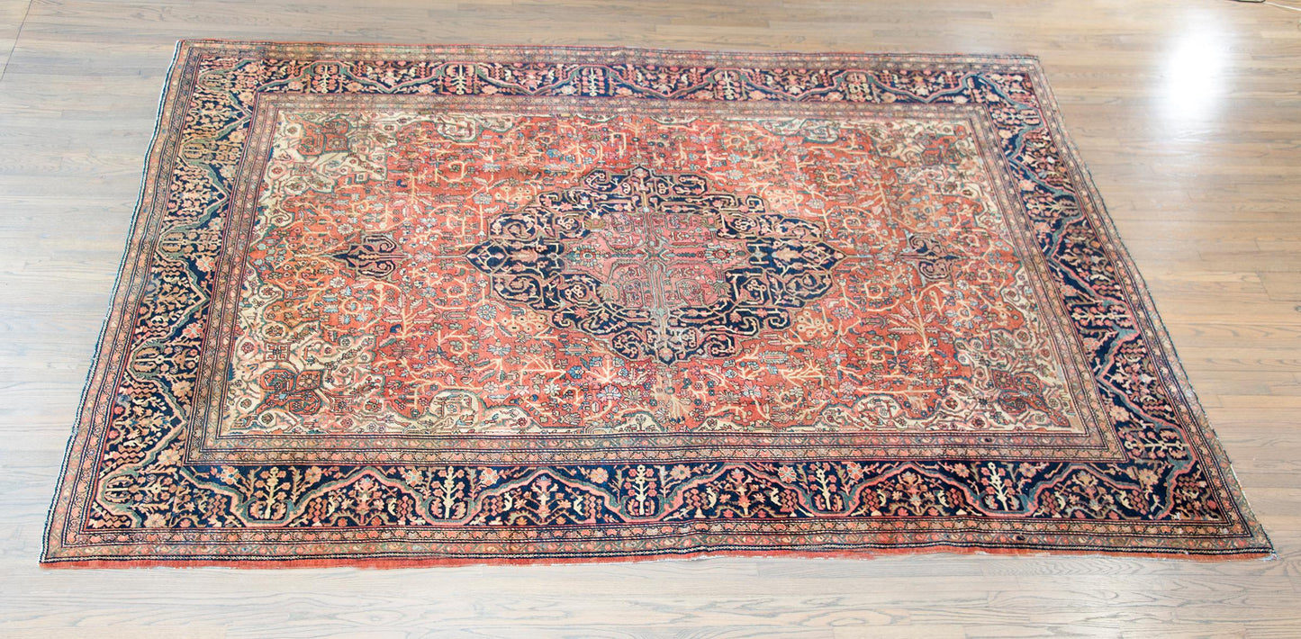 Incredible Early 20th Century Persian Sarouk Rug For Sale