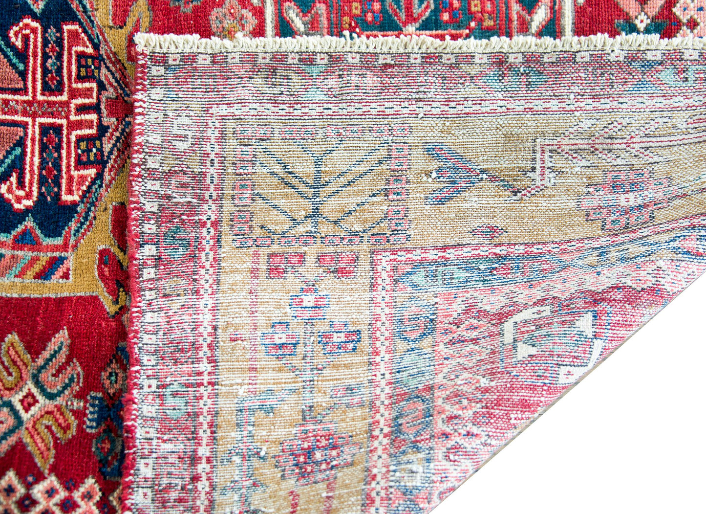 Early 20th Century Persian Karaja Rug For Sale