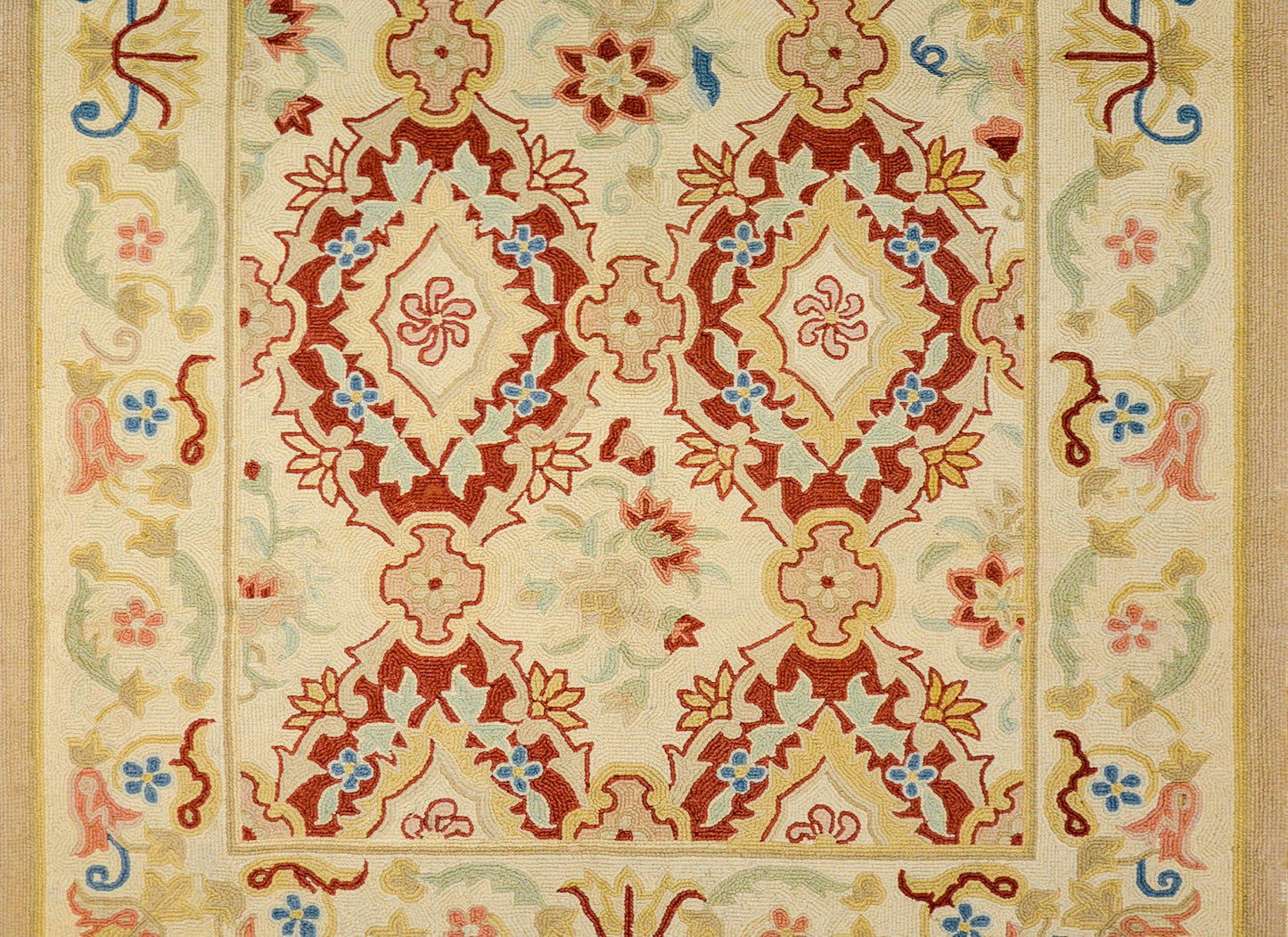 20th Century Hook Rug For Sale