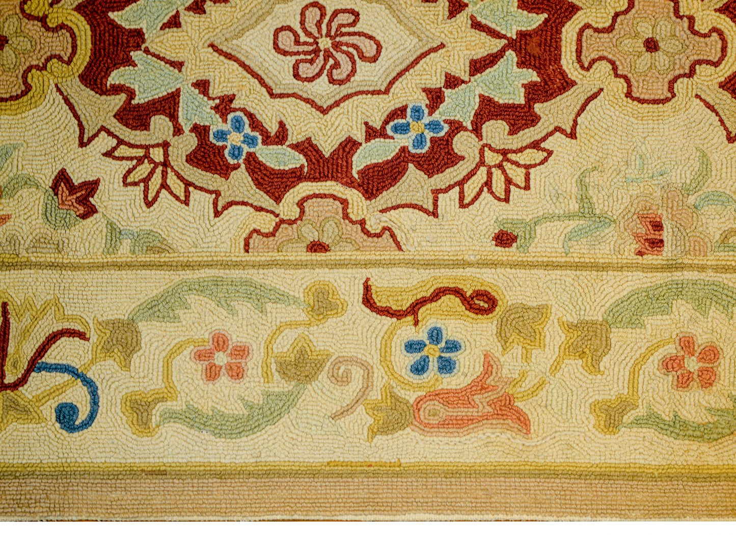 20th Century Hook Rug For Sale