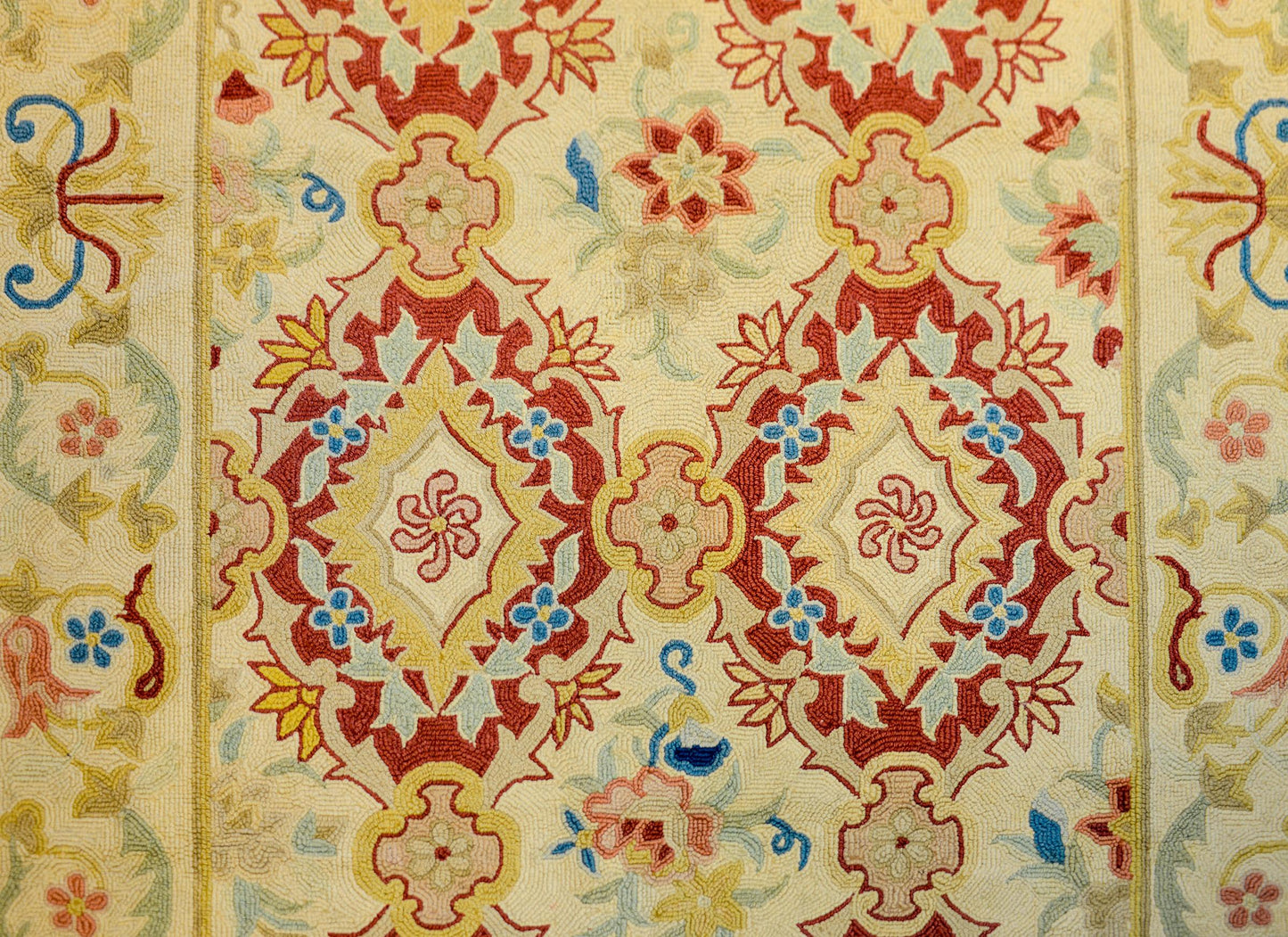 20th Century Hook Rug For Sale