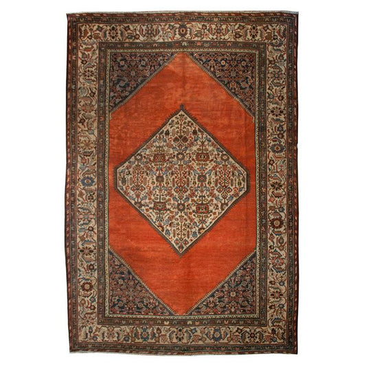 Early 20th Century Herati Carpet For Sale