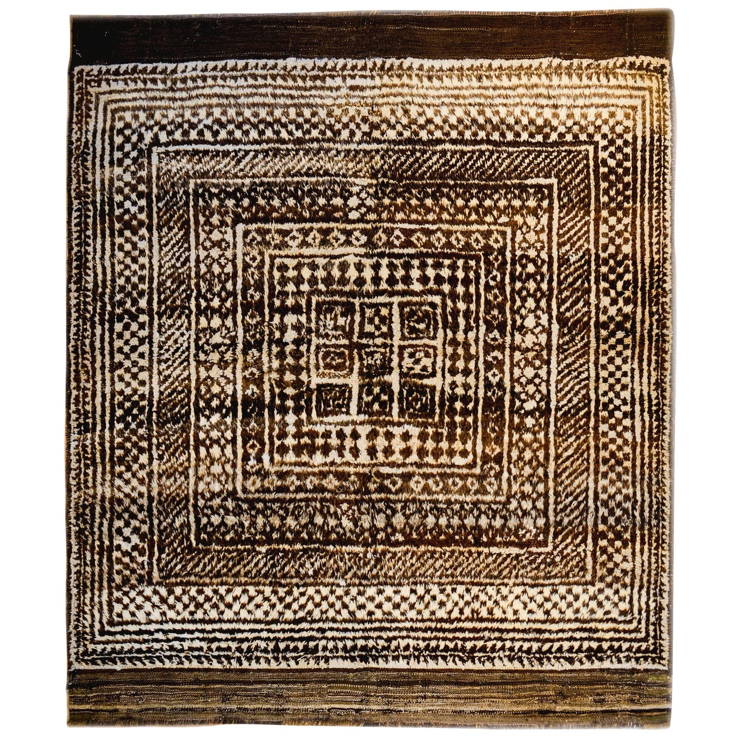 Fantastic 19th Century Gabbeh Rug For Sale