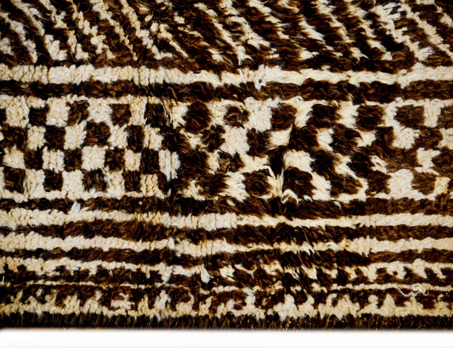 Fantastic 19th Century Gabbeh Rug For Sale