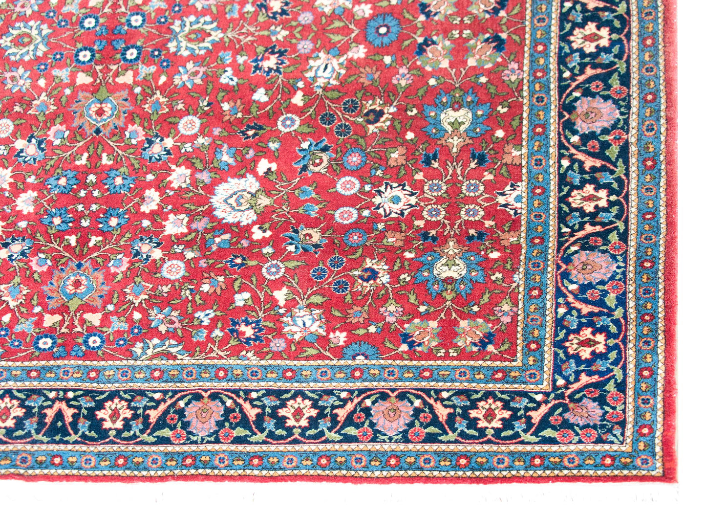 Vintage Persian Varamin Rug For Sale