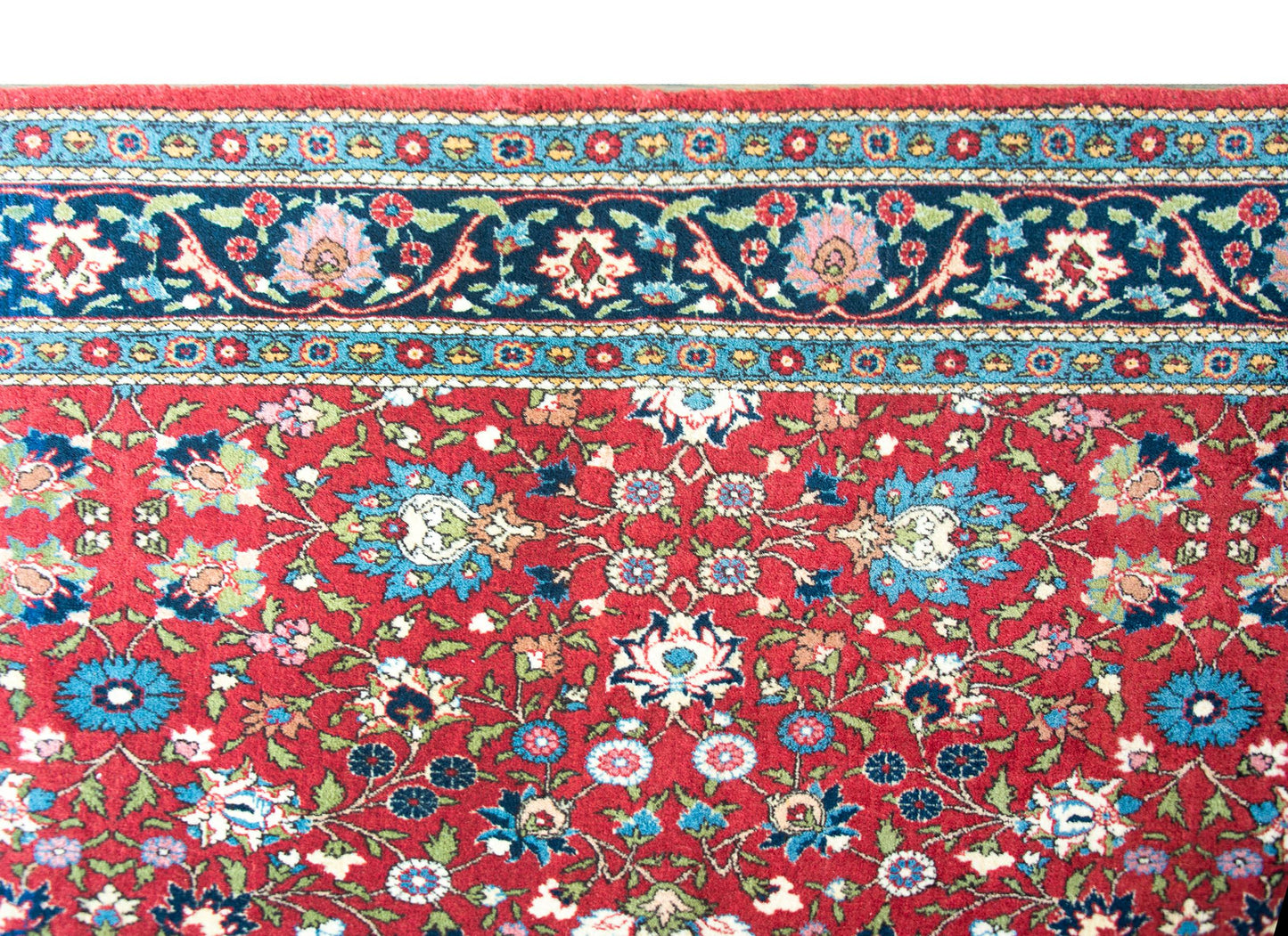 Vintage Persian Varamin Rug For Sale
