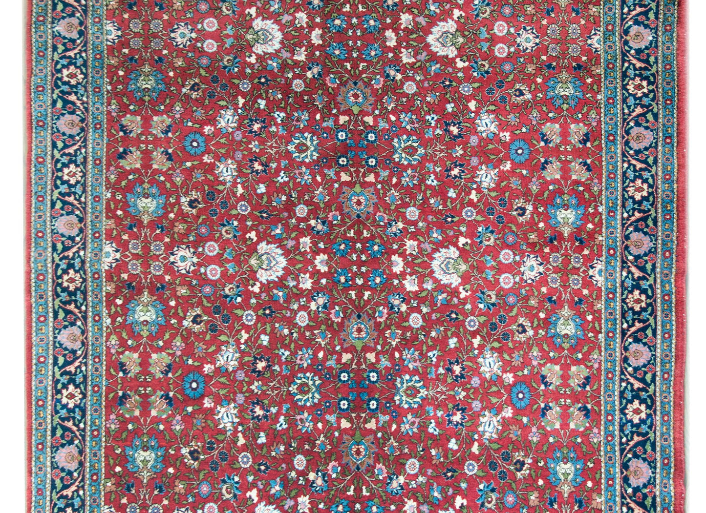 Vintage Persian Varamin Rug For Sale