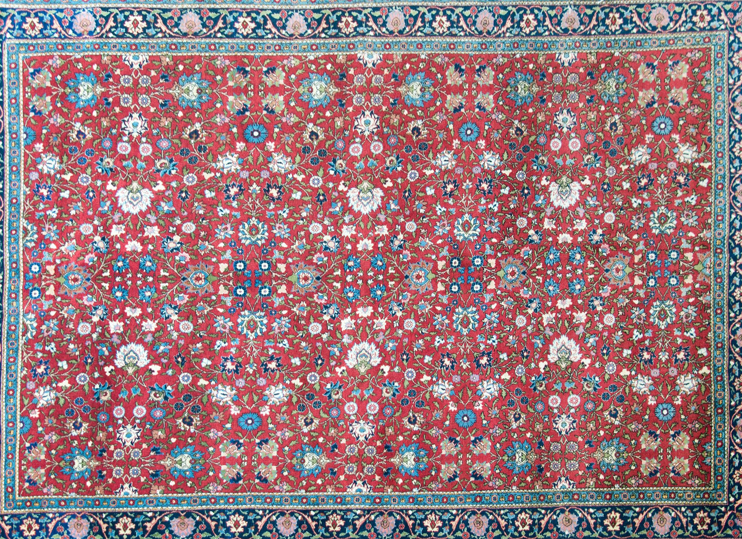 Vintage Persian Varamin Rug For Sale