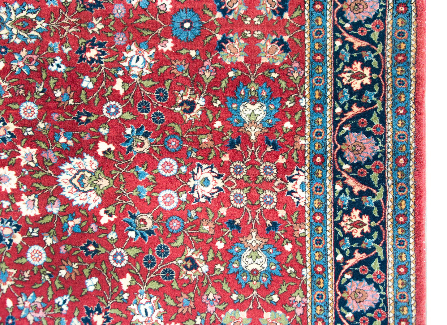 Vintage Persian Varamin Rug For Sale