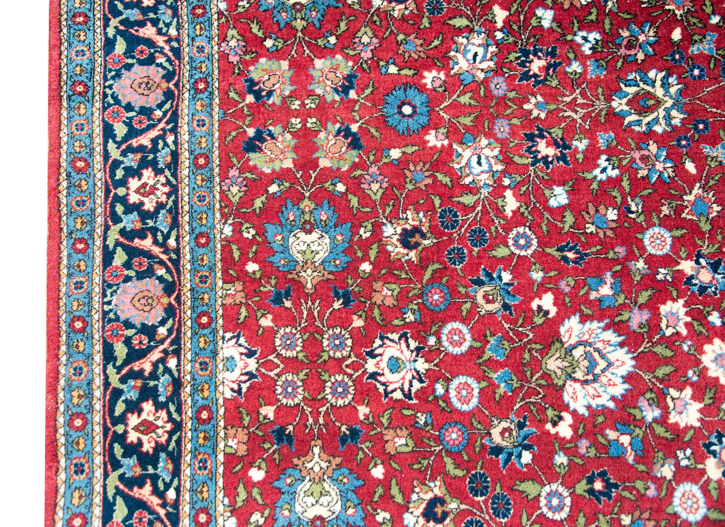 Vintage Persian Varamin Rug For Sale