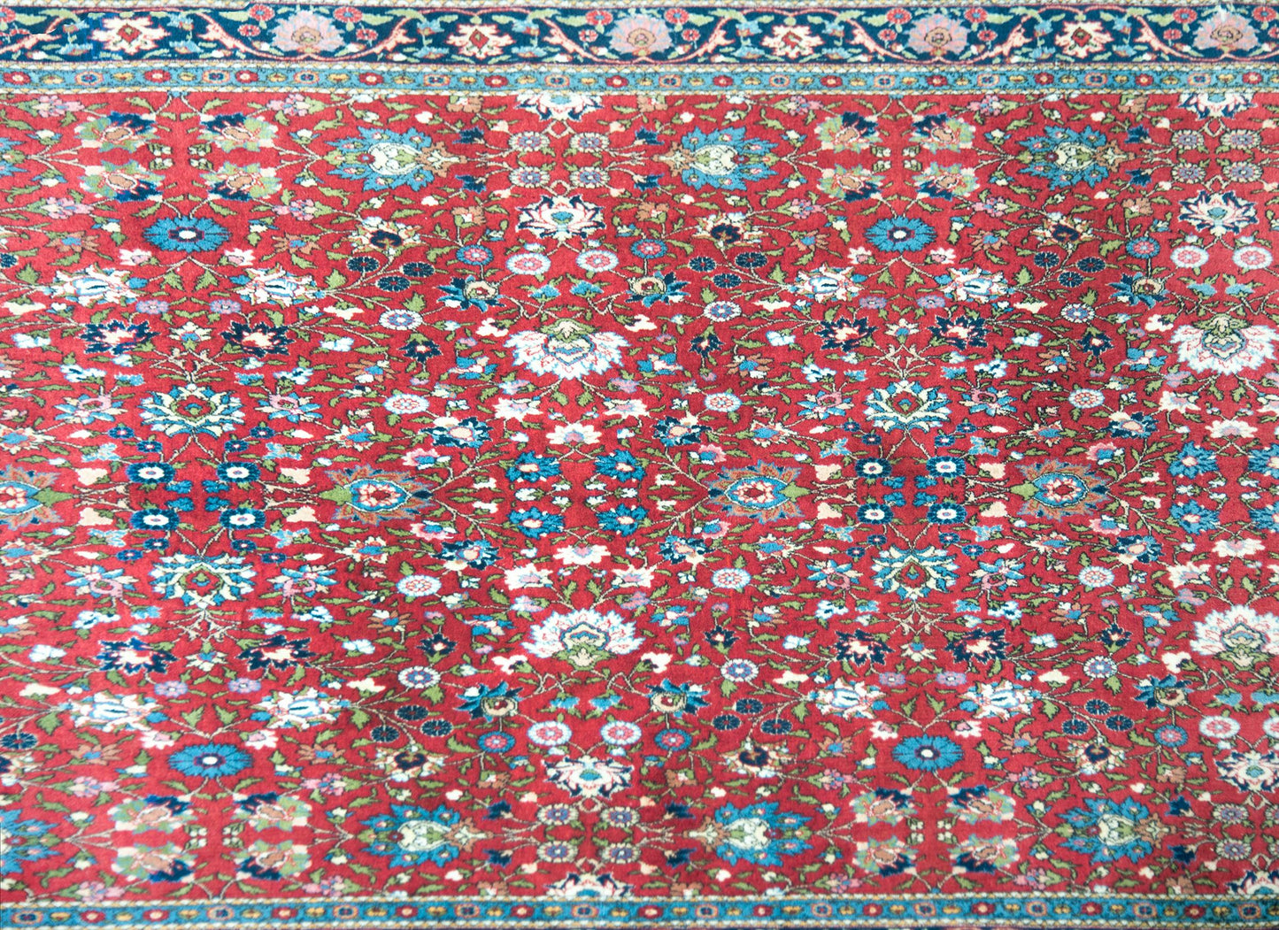 Vintage Persian Varamin Rug For Sale