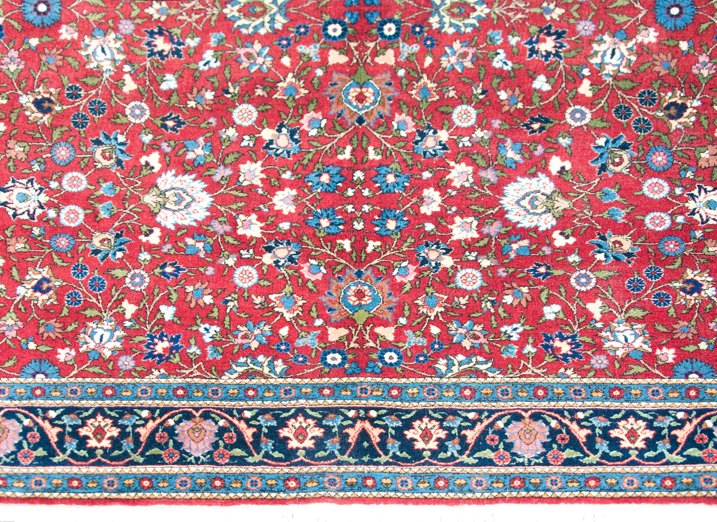 Vintage Persian Varamin Rug For Sale
