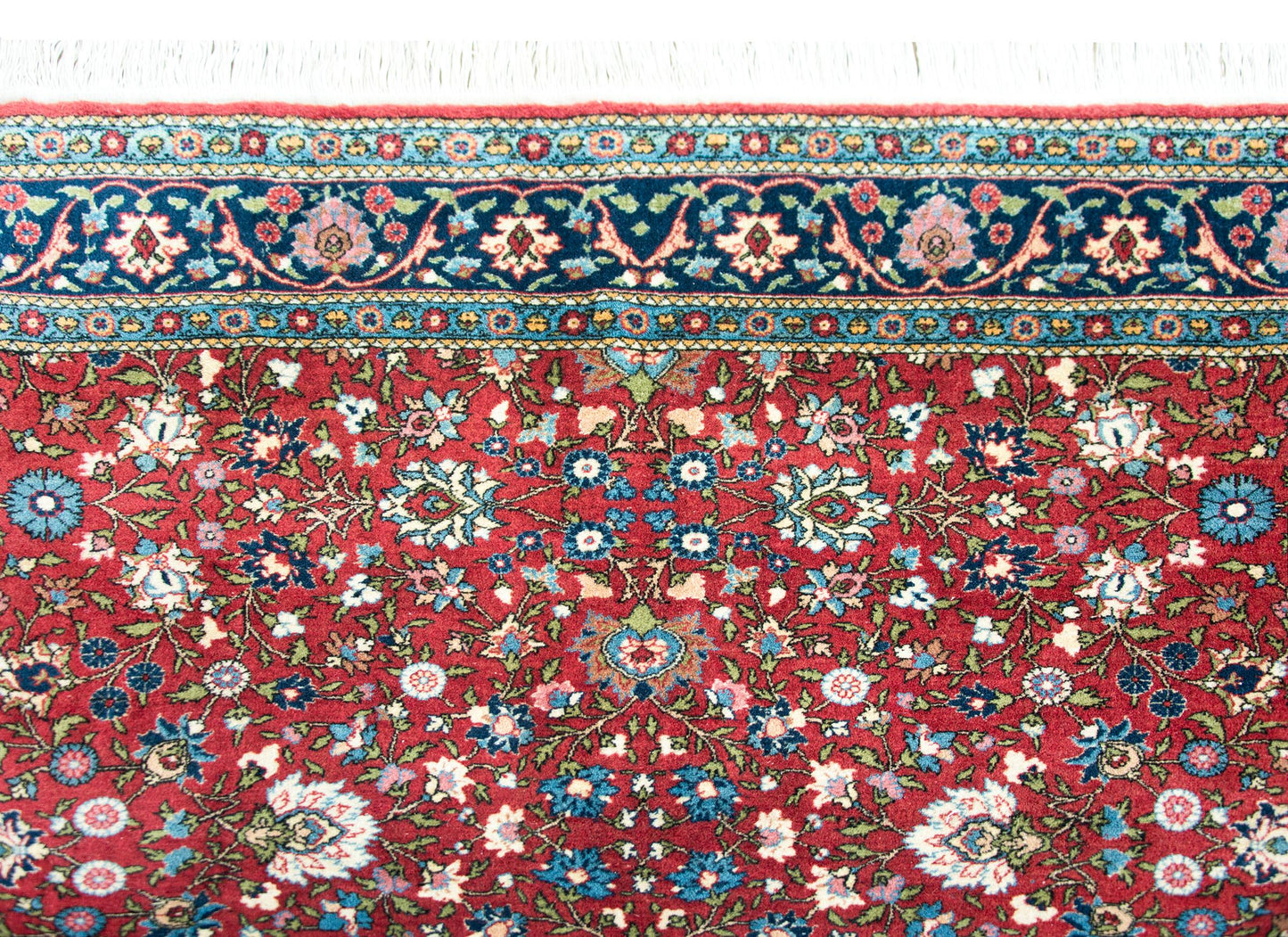 Vintage Persian Varamin Rug For Sale