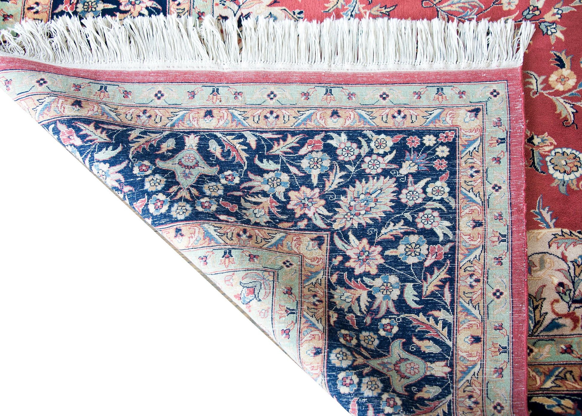 Vintage Indian Tabriz-Style Rug For Sale
