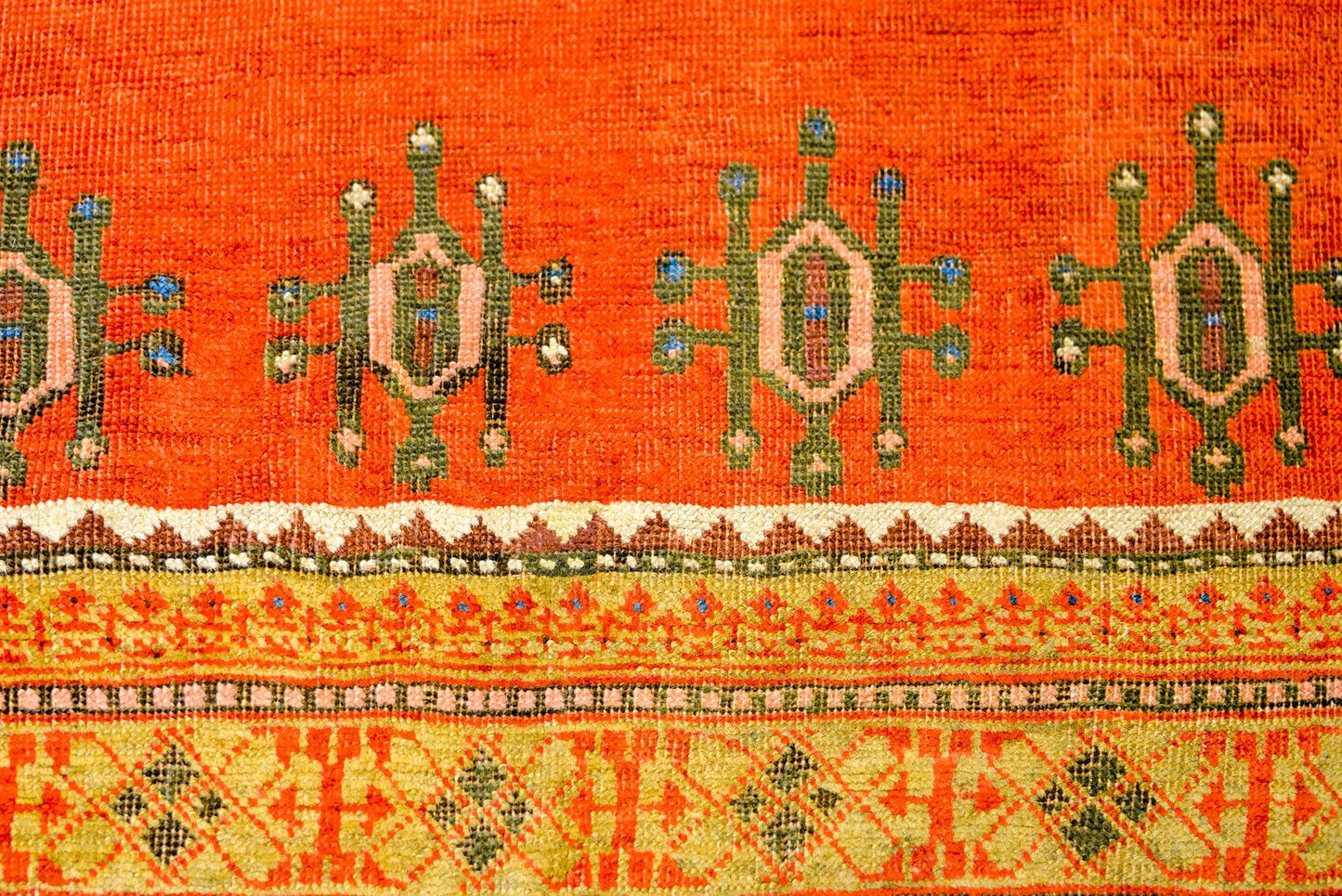 Stunning 1920s Konya Rug For Sale
