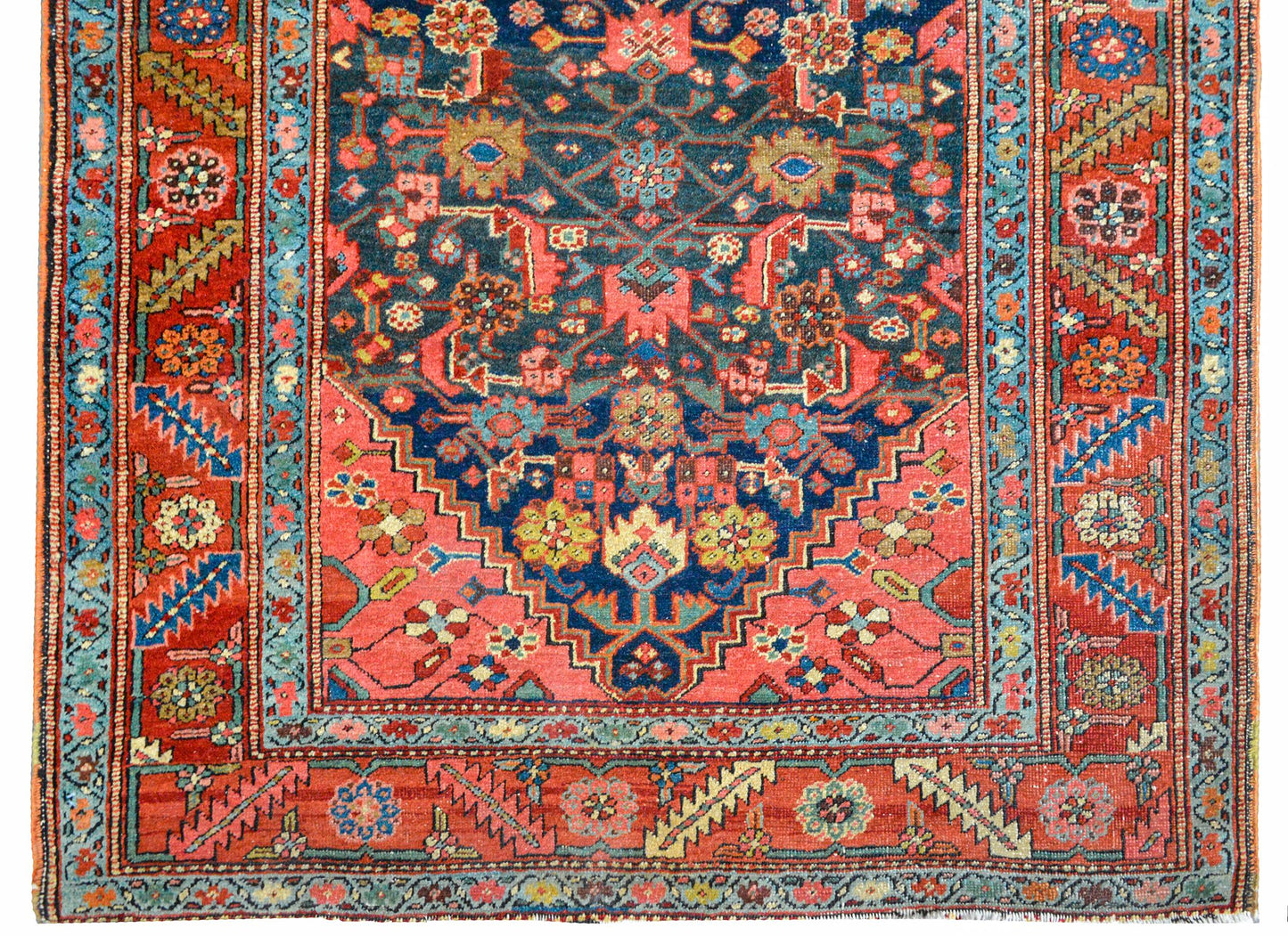 Outstanding Early 20th Century Heriz Runner For Sale