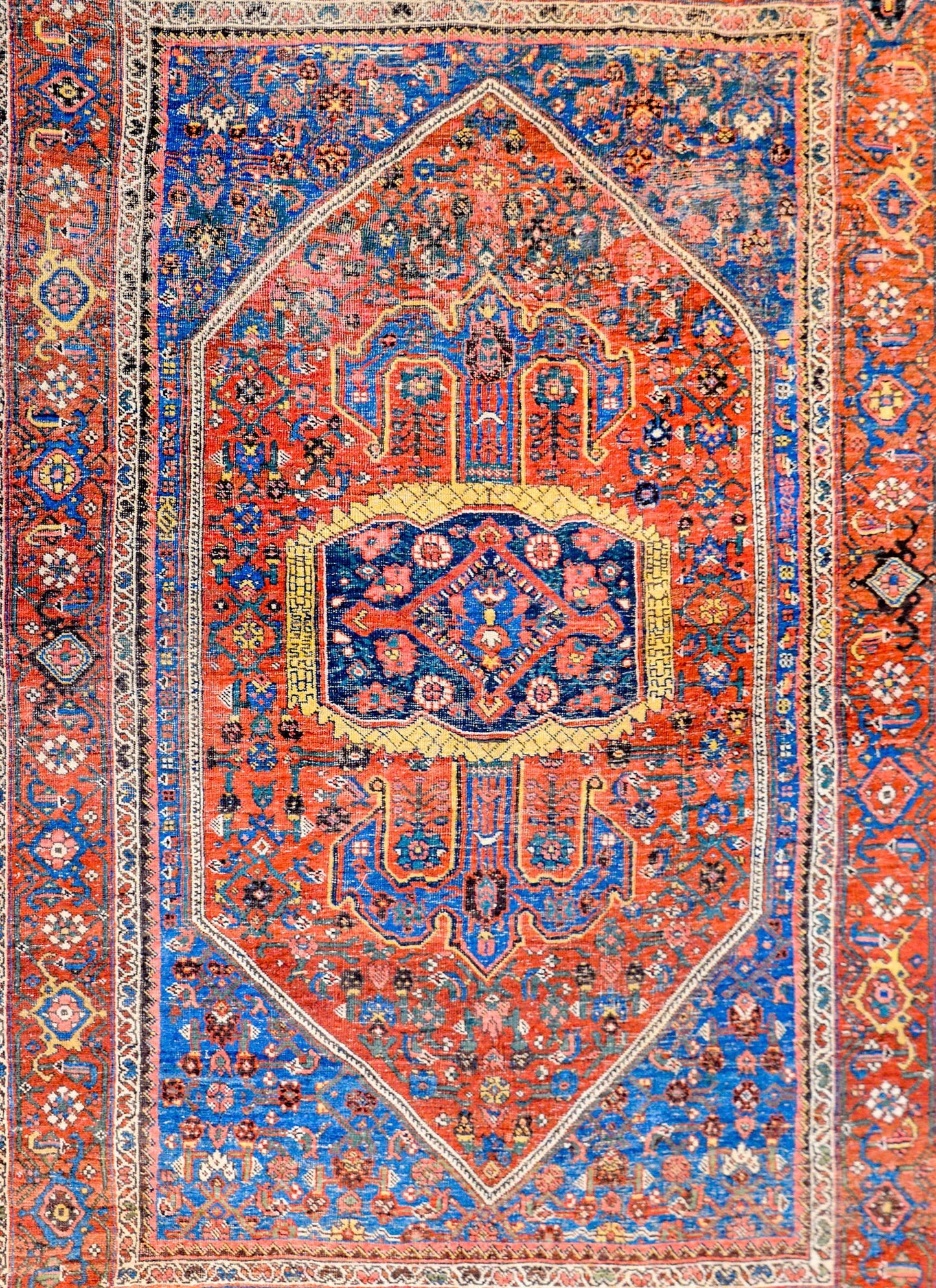 Extraordinary Early 20th Century Bidjar Rug For Sale