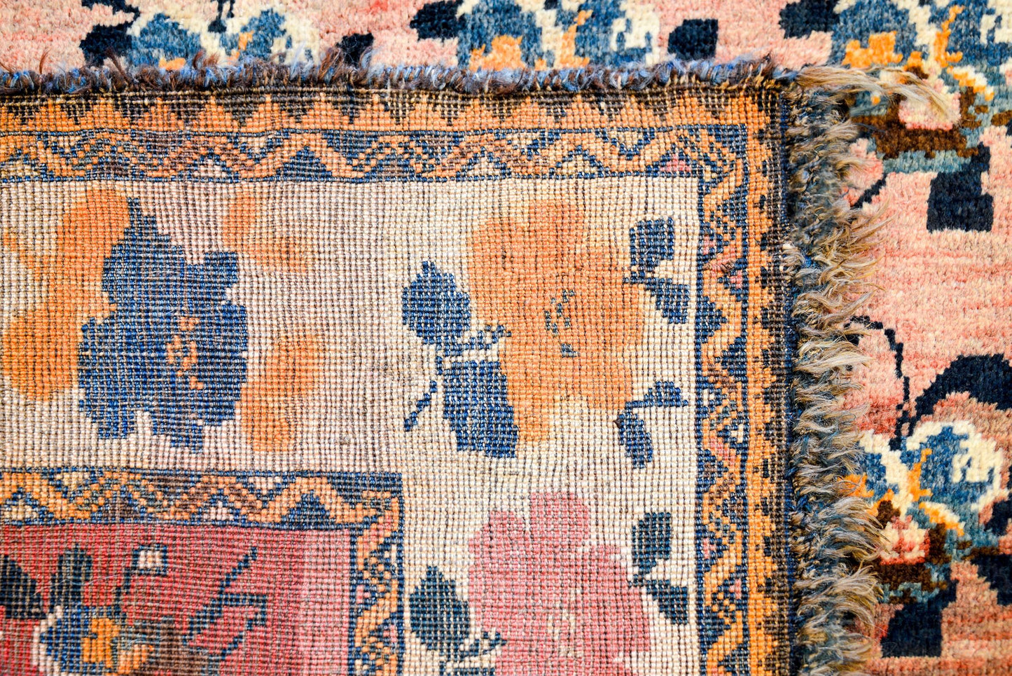 Unique Late 19th Century Shiraz Rug For Sale