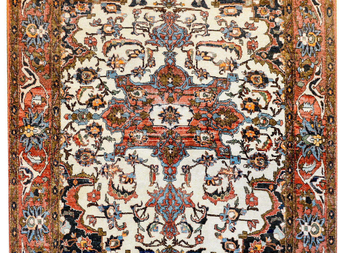 Exquisite Early 20th Century Malayer Rug For Sale
