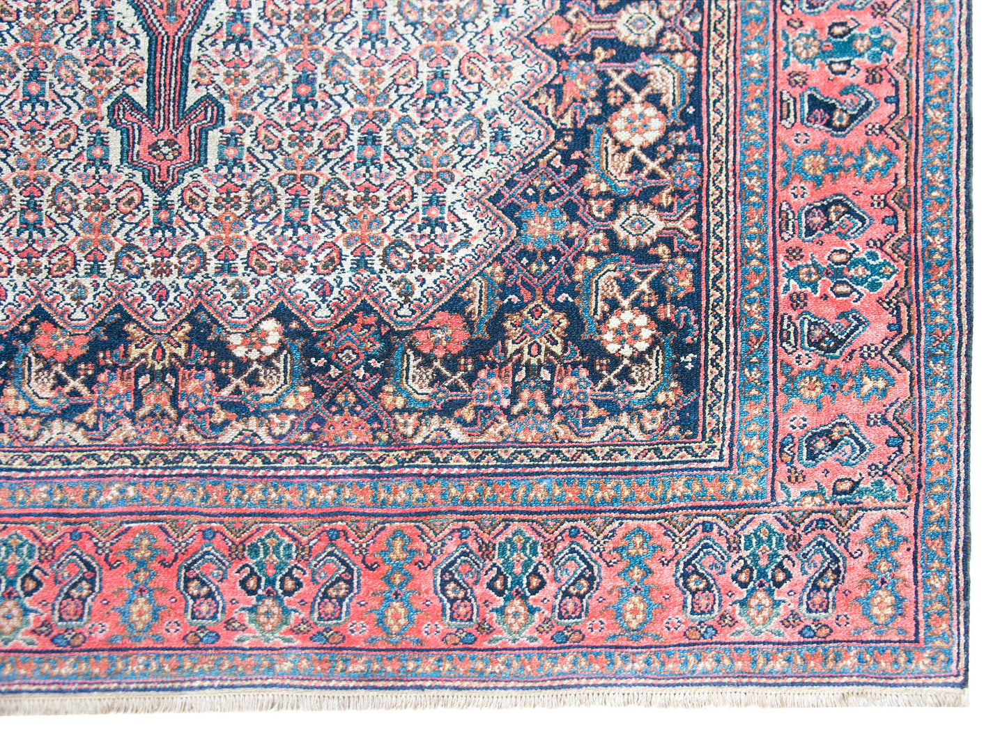 Early 20th Century Persian Bibikibad Rug For Sale