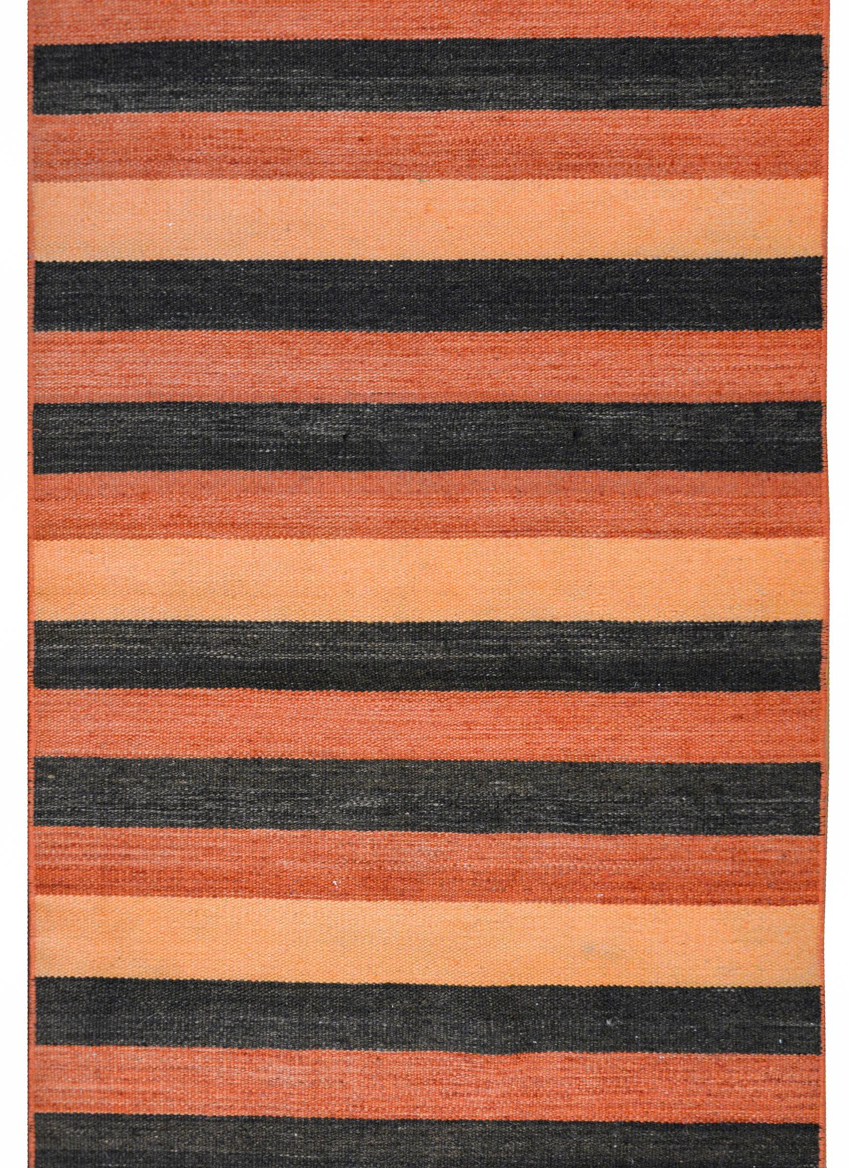 Bold Vintage Konya Kilim Runner For Sale