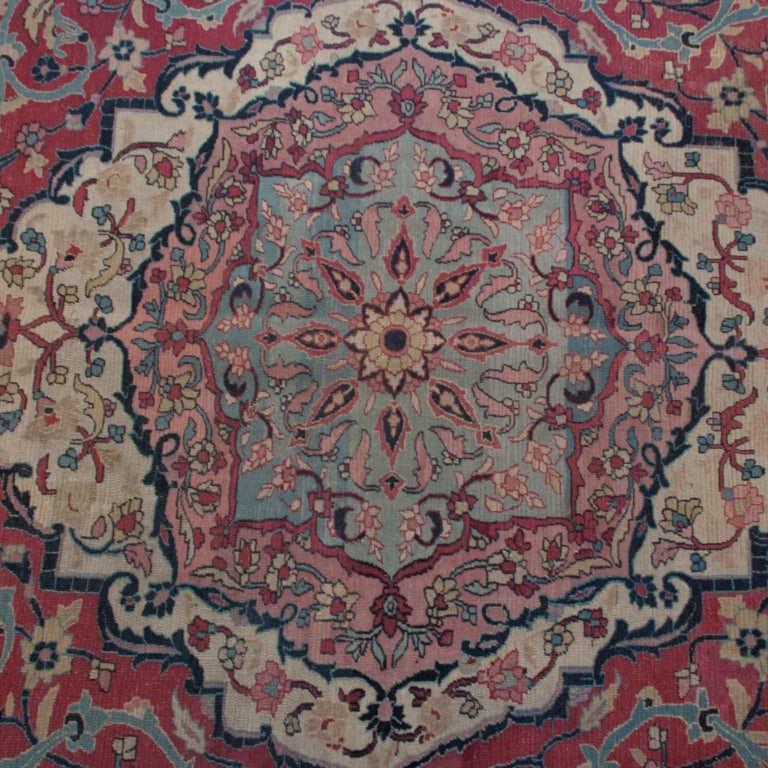 19th Century Dorokhsh Carpet For Sale