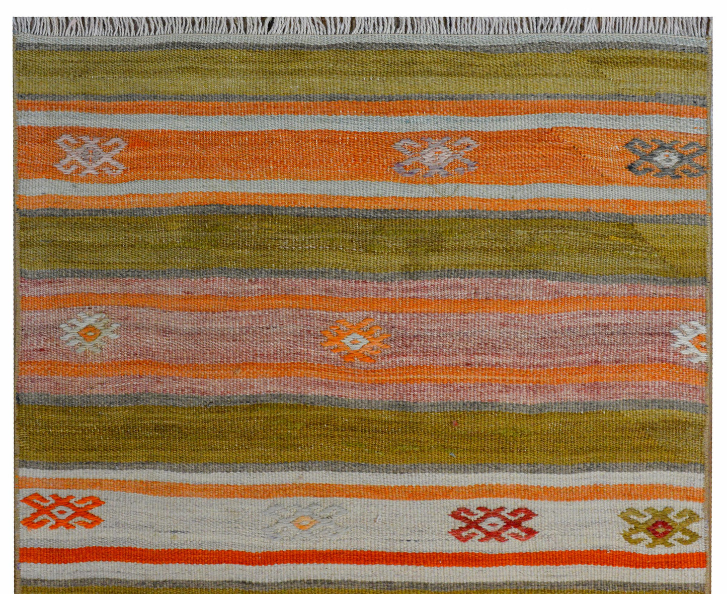 Gorgeous Early 20th Century Konya Kilim Runner For Sale
