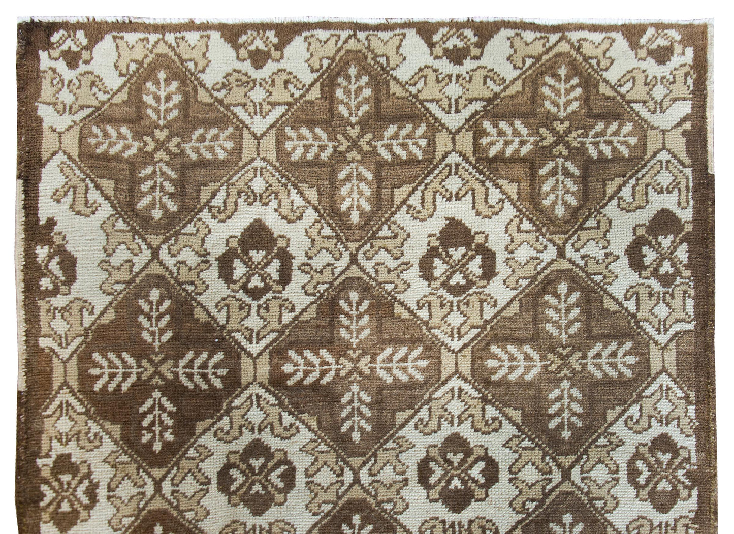 Vintage Turkish Oushak Rug For Sale