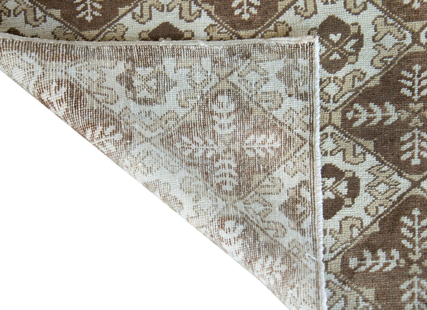 Vintage Turkish Oushak Rug For Sale