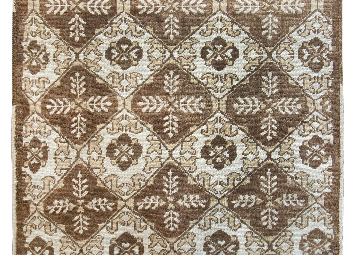 Vintage Turkish Oushak Rug For Sale