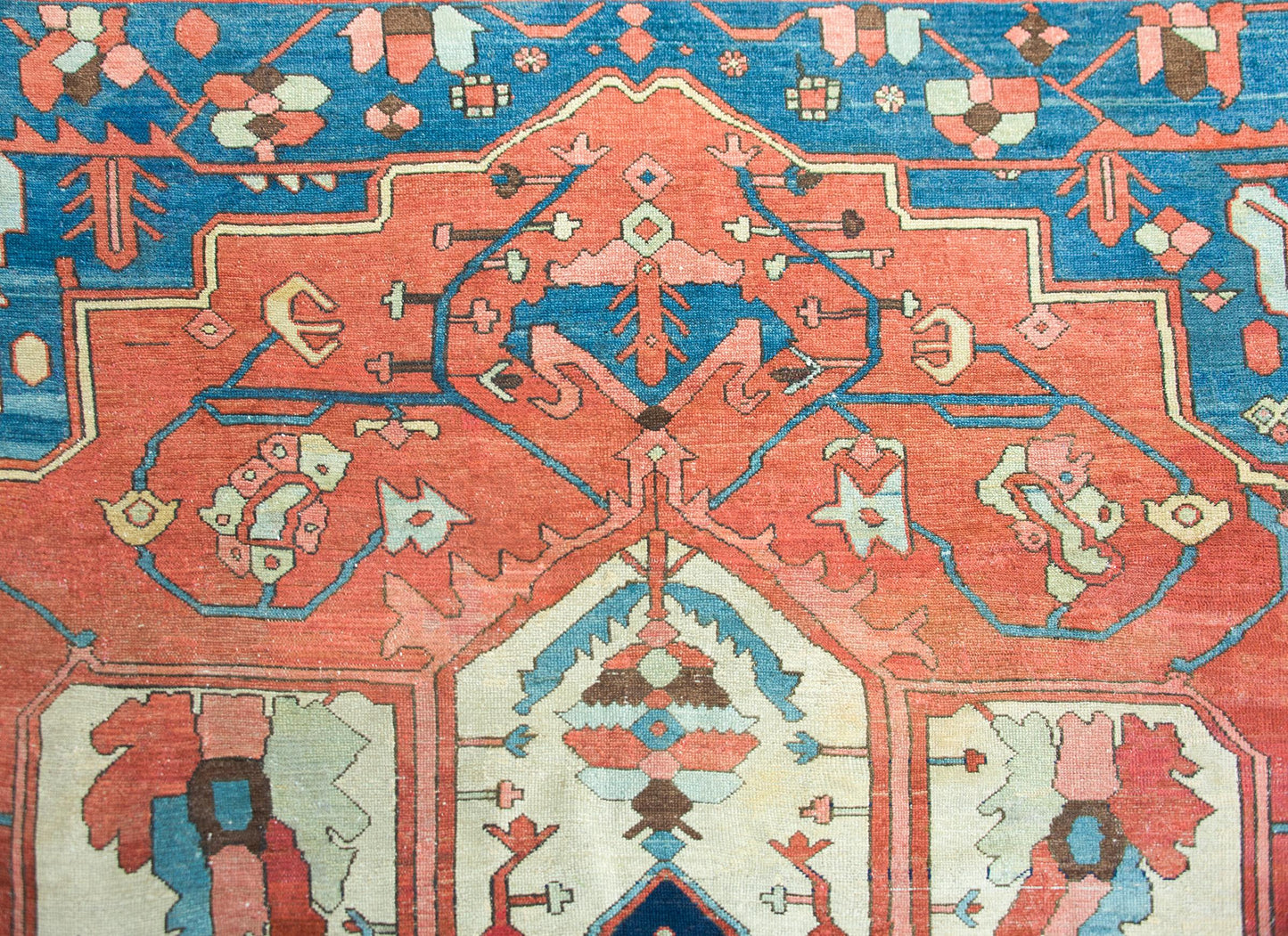 Late 19th Century Persian Bakshaish Rug For Sale
