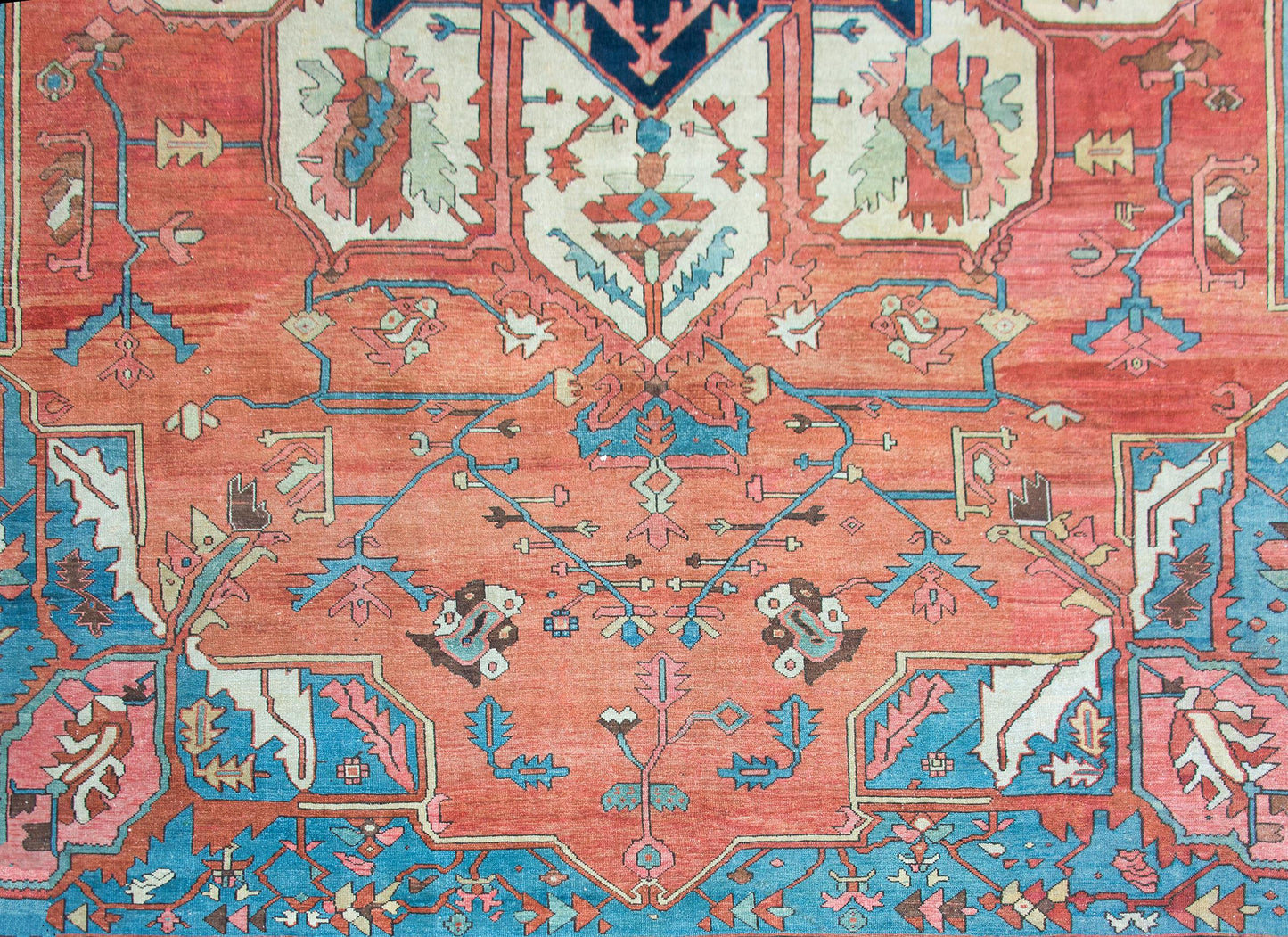 Late 19th Century Persian Bakshaish Rug For Sale
