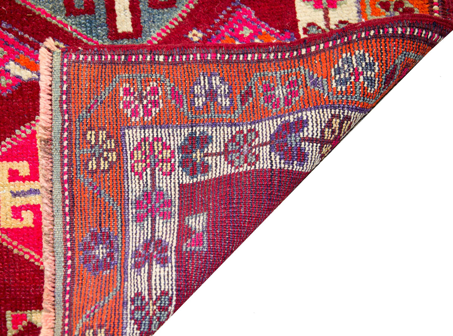 Vintage Turkish Oushak Runner For Sale