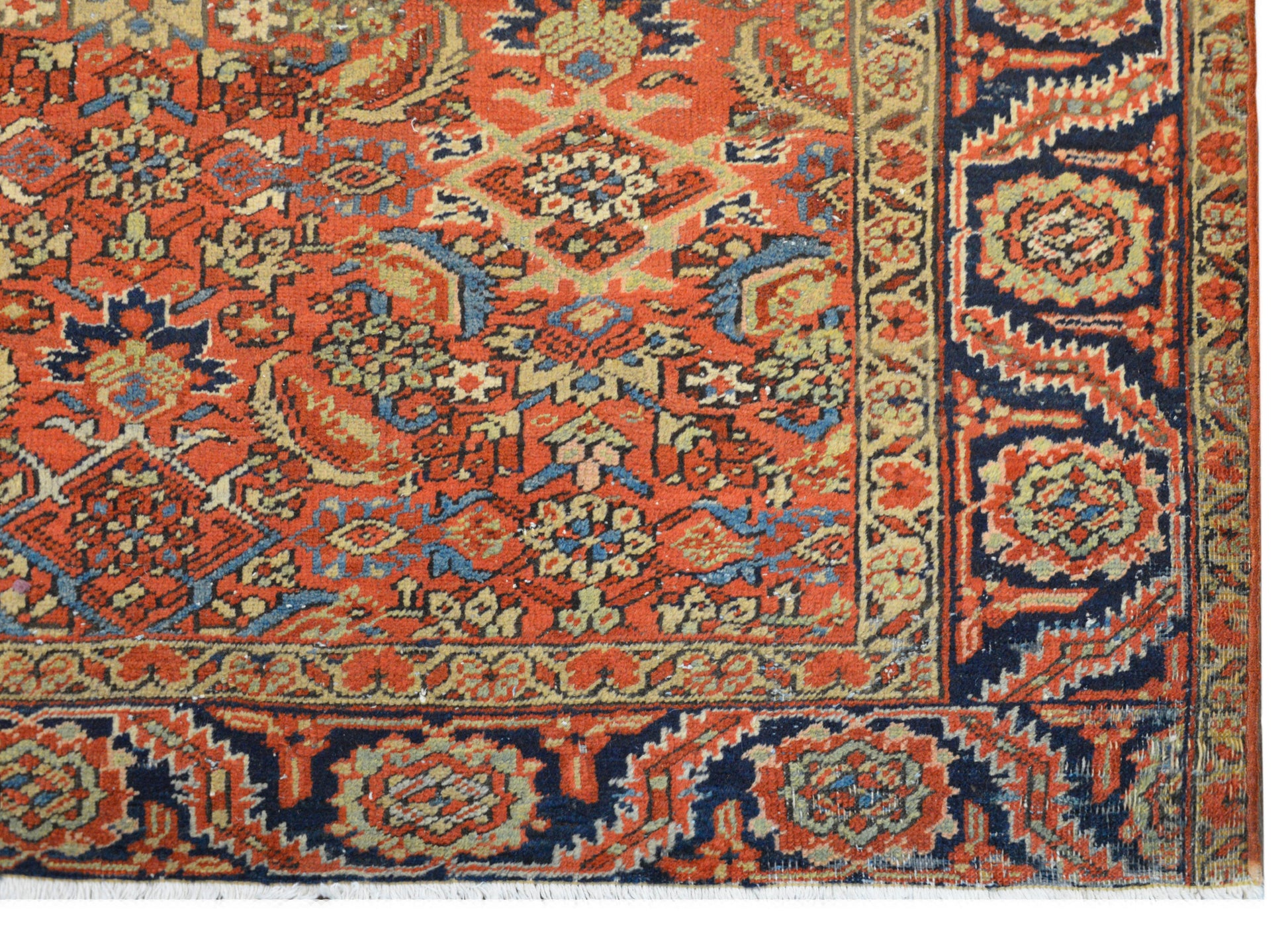 Early 20th Century Heriz Rug For Sale