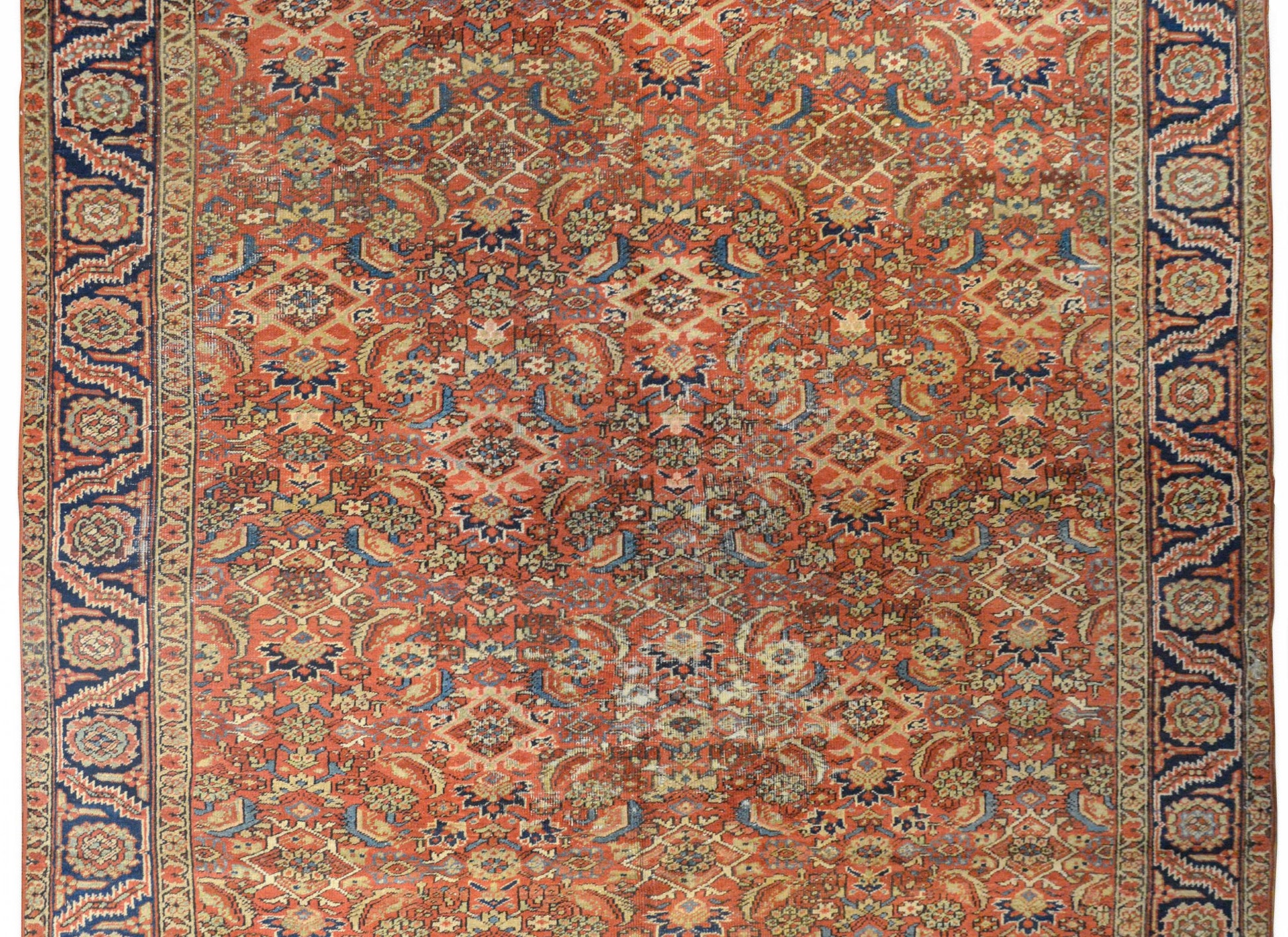 Early 20th Century Heriz Rug For Sale