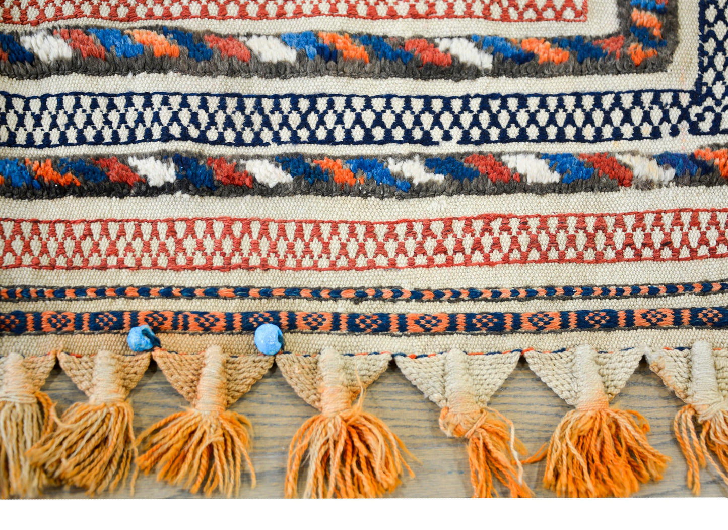 Early 20th Century Afshar Horse Blanket Rug For Sale