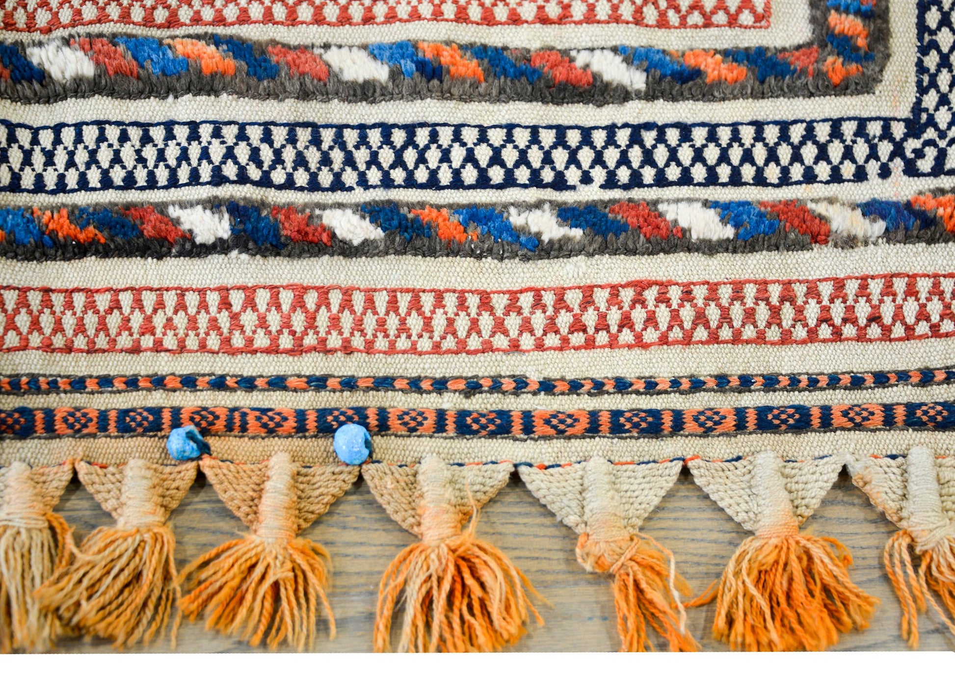 Early 20th Century Afshar Horse Blanket Rug For Sale