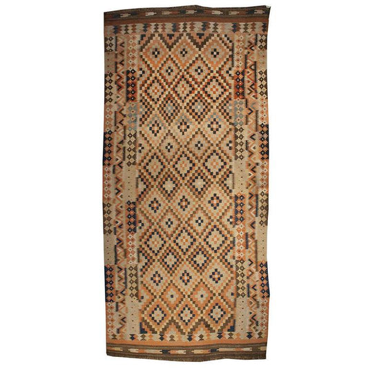 Early 20th Century Bashir Kilim Rug For Sale
