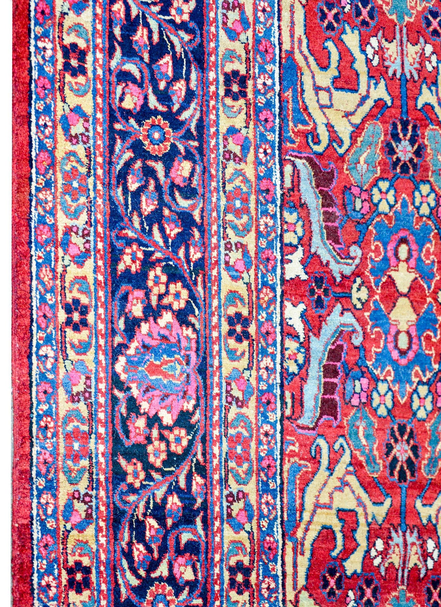 Unbelievable Early 20th Century Heriz Rug For Sale