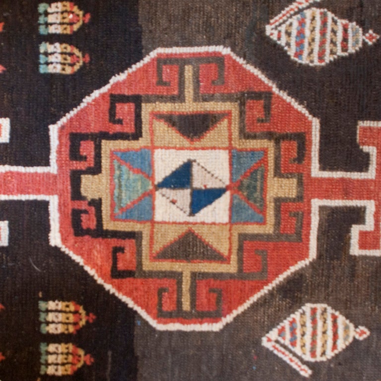 19th Century Azari Carpet Runner For Sale