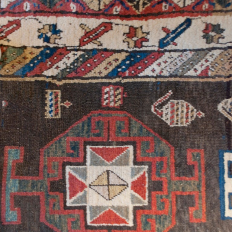 19th Century Azari Carpet Runner For Sale