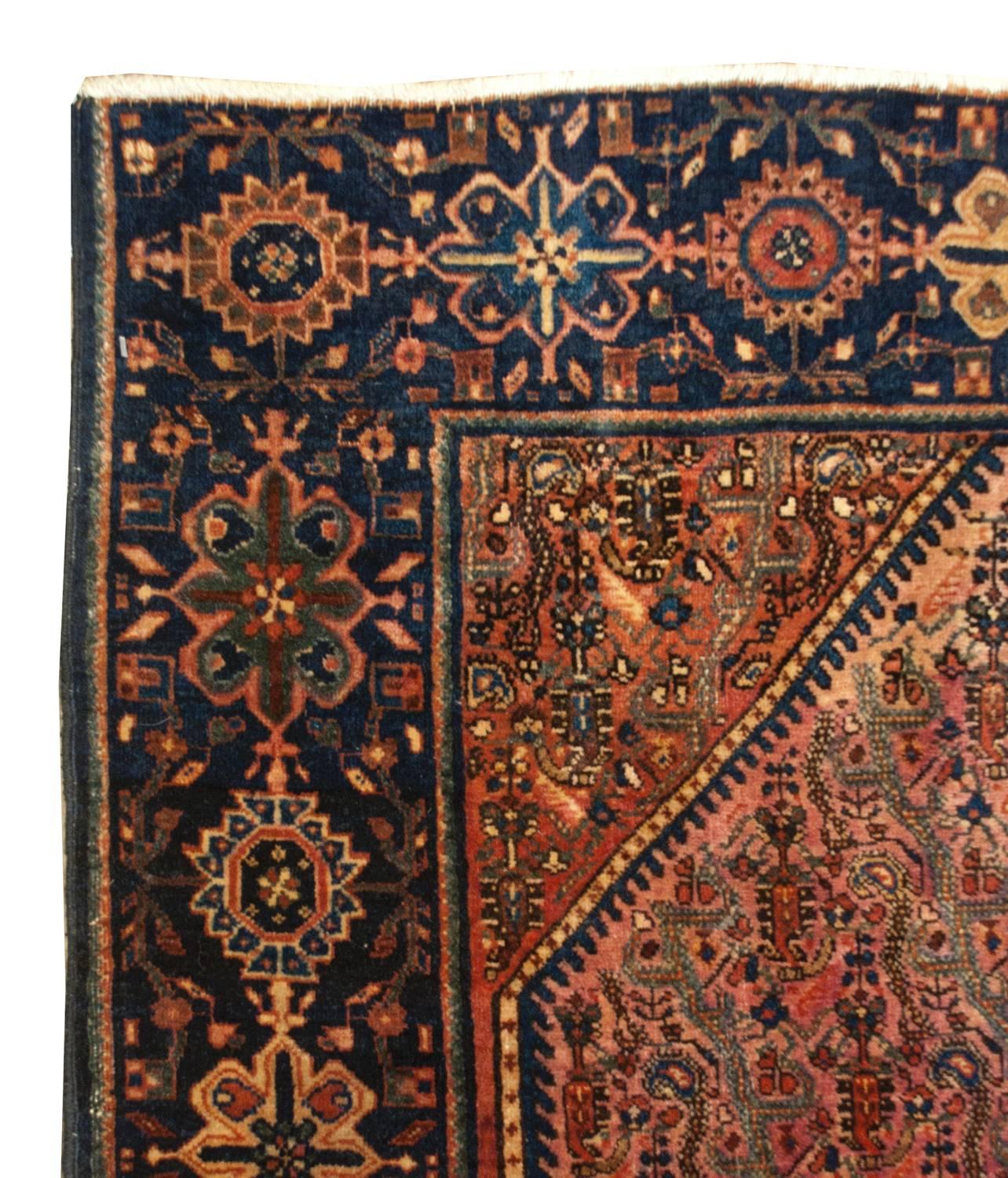 Extraordinary 19th Century Sarouk Farahan Rug For Sale