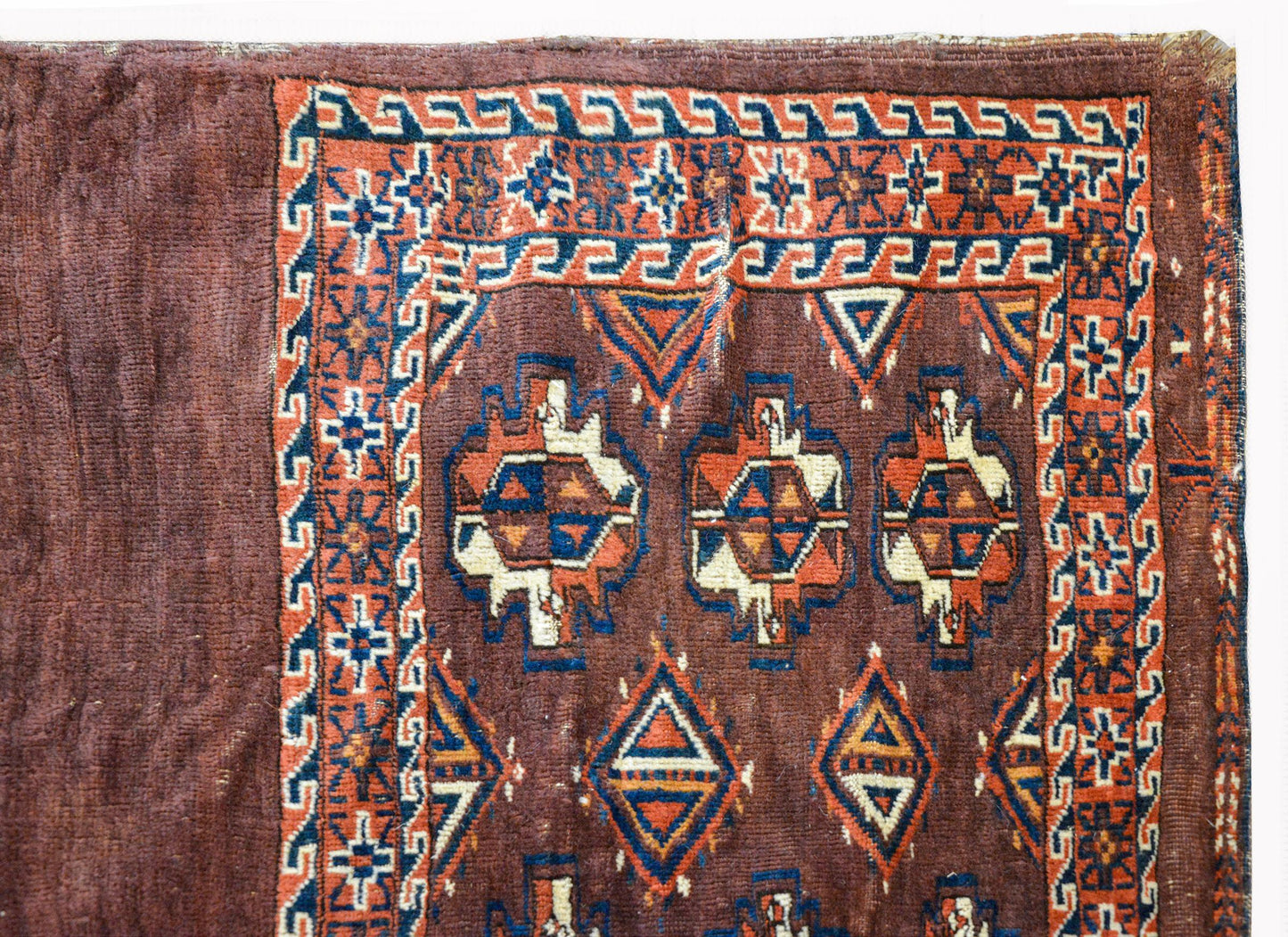 Late 19th Century Yamout Rug For Sale